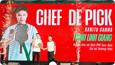 Nhà vô địch PPA Tour Asia 2025 Trịnh Linh Giang trở thành đại sứ thương hiệu của Kamito
